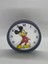 Micky Mouse Temalı, Siyah Kasa Duvar Saati 5