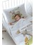 Organik Baskılı Bebek Boy (100X150) Yorgan Seti - Pure Baby Serisi - Kelebekle Oynayan Kuzu 2