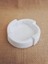 3 Lü Set Minimalist Saf Beyaz Beton Küllük, El Yapımı, Dekoratif Takı Tabağı, Sade Ofis Masaüstü Aksesuarı, Küllük 2