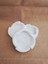 3 Lü Set Minimalist Saf Beyaz Beton Küllük, El Yapımı, Dekoratif Takı Tabağı, Sade Ofis Masaüstü Aksesuarı, Küllük 1