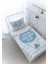 Organik Baskılı Bebek Boy (100X150) Yorgan Seti - Pure Baby Serisi - Bear Dream 1