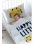Organik Baskılı Bebek Boy (100X150) Yorgan Seti - Pure Baby Serisi - Happy Lion 2