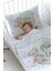 Organik Baskılı Bebek Boy (100X150) Yorgan Seti - For Baby Serisi - Retro Oyuncak Ayı 2