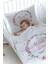 Organik Baskılı Bebek Boy (100X150) Yorgan Seti - For Baby Serisi - Kelebekli Çember 2