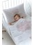 Organik Baskılı Bebek Boy (100X150) Yorgan Seti - Pure Baby Serisi - Buluta Tırmanan Ayıcık 2