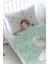 Organik Baskılı Bebek Boy (100X150) Yorgan Seti - For Baby Serisi - Balerin Tavşan 2