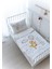 Organik Baskılı Bebek Boy (100X150) Yorgan Seti - Pure Baby Serisi - Sevimli Ördek 1