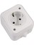 IP44 Sıva Üstü Topraklı Priz Nemli Ortamlar Için Suya Dayanıklı 3