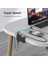 MH4PU-P 4x USB 3.0, Güç Girişli, Alüminyum, Masa ve Monitör Ayarlı, Kolay Kullanım USB Hub - Siyah 5