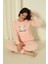 Fwn 04-3302 Peluş Welsoft Polar Kışlık Yumoş Tavşanlı Kadın Pijama Takımı 4