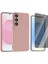 Samsung Galaxy S25 Fe Kılıf Zore Mara Lansman Kapak + Hayalet Ekran Koruyucu 1