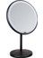 Ayaklı Masa Üstü LED Makyaj Aynası 5x Zoom Siyah 1