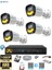 4`lü 5mp Full Hd 1080P Atom Ledli Güvenlik Kamera Seti Gece Renkli Tak Çalıştır Ip Gerektirmez 1
