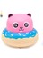 Çocuk Pres Araba Oyuncakları Erkek Kız Çekme Araba Donut Atalet Oyuncakları (Yurt Dışından) 1