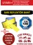 Fosfor Şerit Bant - Reflektör Bant - 3 Metre Sarı - Tüvtürk Onaylı 1