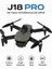 J18 Pro Katlanabilir Akıllı Drone Hd Kameralı, 360° Engel Algılama, Geniş Açılı, Taşıma Çanta Hediyeli 1