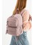 Yumuşak Dokulu Ultra Hafif, Esnek ve Su Geçirmez Polyamid Kumaş sırt Çantası Pembe Model: (571-13-14A) 1