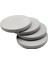 Beton Gri 4’lü Bardak Altlığı Seti ve Stand | Minimalist Modern Dekoratif Beton Altlık Takımı 6