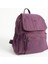 Yumuşak Dokulu Ultra Hafif, Esnek ve Su Geçirmez Polyamid Kumaş sırt Çantası Mor Model: (571-13-14B) 4