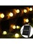 7 Metre 50 LED Sarı Şeffaf Kristal Top 8 Modlu Solar Güneş Enerjili Bahçe Teras Parti Balkon Süsü Aydınlatma Lambası 2