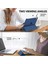 Apple iPad 11. Nesil (A16) 11 Inc 2025 Yatay Standlı Uyku Modlu Basic Arkası Sert Smart Kılıf A3354 A3355 4