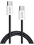 60W Usb-C Type-C Şarj Kablosu Pd 60W 3A 1gbps Hızlı Şarj & Data Transfer Usb-C Iphone Android Örgülü 2