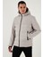 Regular Fit Kapüşonlu Kapitoneli Mont Erkek Mont 497DEAN 1