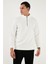 Pamuklu Relaxed Fit Yarım Fermuarlı Dik Yaka Sweat Erkek Sweat 5901232 6