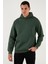 Regular Fit Kapüşonlu Kanguru Cepli Içi Tüylü Yumuşak Şardonlu Sweat Erkek Sweat 5905281 5