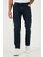 Pamuklu Regular Fit Normal Bel Boru Paça Jeans Erkek Kot Pantolon 2211C27PARMA 2
