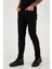 Streç Pamuklu Slim Fit Normal Bel Dar Paça Jeans Erkek Kot Pantolon 1115C01NAPOLI 3