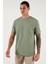 Streç Pamuklu Slim Fit Sıfır Yaka T Shirt Erkek T Shirt 5902639 5