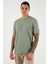 Streç Pamuklu Slim Fit Sıfır Yaka T Shirt Erkek T Shirt 5902639 6