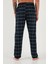 Pamuklu Regular Fit Normal Bel Düz Paça Cepli 2'li Paket Pijama Altı Erkek Pijama Altı 6574003S2 4