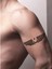 Türk Kuşu Kanatları Tattoo Geçici Dövme Şablonları Kına Kalıpları 2