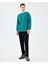 M Essential Crewneck Sweatshirt Erkek Petrol Sweatshirt S2610015-0730 3
