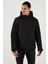 Regular Fit Kapüşonlu Kapitoneli Mont Erkek Mont 497DEAN 4