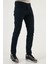 Streç Pamuklu Slim Fit Normal Bel Dar Paça Jeans Erkek Kot Pantolon 1115C24NAPOLI 2