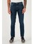 Pamuklu Regular Fit Normal Bel Boru Paça Jeans Erkek Kot Pantolon 2211C35PARMA 2