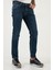 Pamuklu Regular Fit Normal Bel Boru Paça Jeans Erkek Kot Pantolon 2211C35PARMA 3