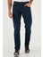 Streç Pamuklu Comfort Fit Yüksek Bel Boru Paça Jeans Erkek Kot Pantolon 4413C41TEXAS 2