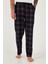 Pamuklu Regular Fit Normal Bel Düz Paça Cepli 2'li Paket Pijama Altı Erkek Pijama Altı 6574003S2 3