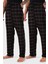 Pamuklu Regular Fit Normal Bel Düz Paça Cepli 2'li Paket Pijama Altı Erkek Pijama Altı 6574003S2 1