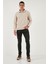 Streç Pamuklu Slim Fit Normal Bel Dar Paça Jeans Erkek Kot Pantolon 1115C24NAPOLI 3