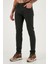 Streç Pamuklu Slim Fit Normal Bel Dar Paça Jeans Erkek Kot Pantolon 1115C24NAPOLI 4