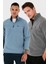 Slim Fit Anti-Pilling Tüylenme Yapmayan Bato Yaka Şardonlu 2'li Paket Polar Erkek Polar 5906001S2 1