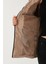 Kapitoneli Slim Fit Çıkarılabilir Kapüşonlu Mont Bayan Mont 497MARA 5