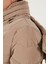 Kapitoneli Slim Fit Çıkarılabilir Kapüşonlu Mont Bayan Mont 497MARA 6