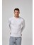 Erkek Beyaz Uzun Kollu Modal Esnek Basic Tişört C0T2N6O1 1