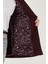 Regular Fit Klasik Yaka Desenli Astar Detaylı Blazer Ceket Bayan Ceket 6839227 6